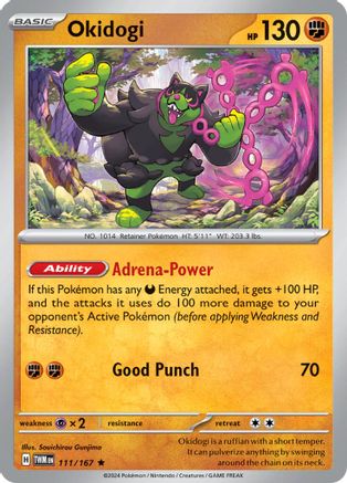 Okidogi 111 - SV06 Twilight Masquerade Holofoil-1