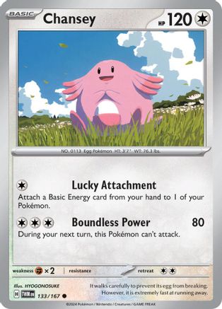 Chansey - 133/167 133 - SV06 Twilight Masquerade-1