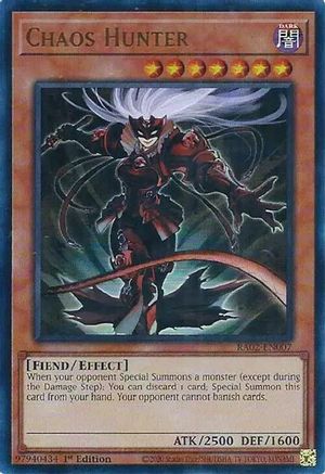Chaos Hunter (UR) (RA02-EN007) - 25th Anniversary Rarity Collection II 1st Edition