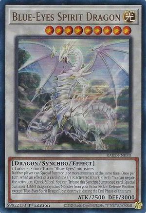 Blue-Eyes Spirit Dragon (UR) (RA02-EN030) - 25th Anniversary Rarity Collection II 1st Edition