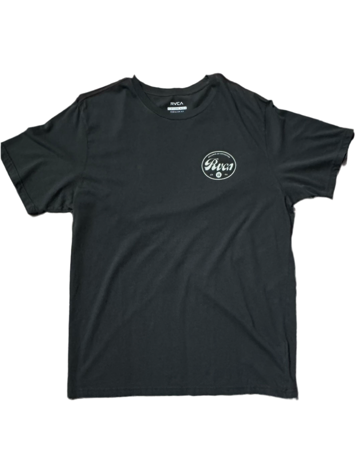 RVCA 'Pils' Tee - Dark Grey-1