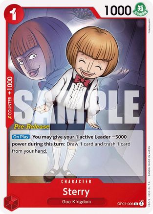 Sterry (OP07-006) - 500 Years in the Future Pre-Release Cards-1