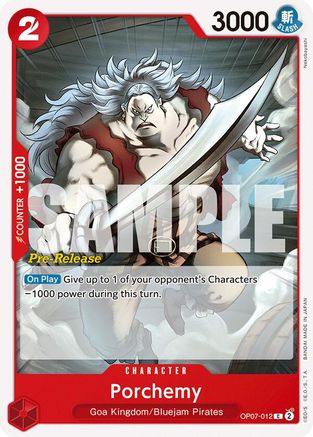 Porchemy (OP07-012) - 500 Years in the Future Pre-Release Cards-1