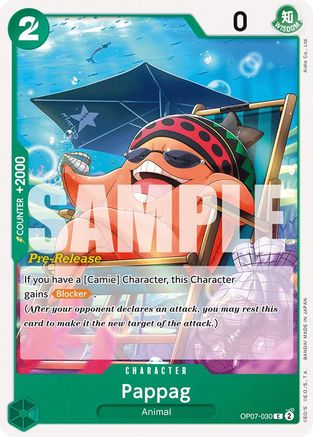 Pappag (OP07-030) - 500 Years in the Future Pre-Release Cards-1