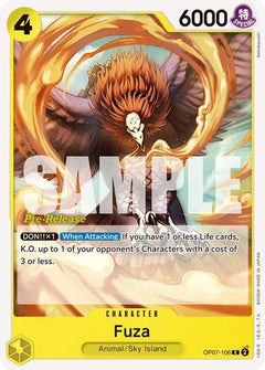 Fuza (OP07-106) - 500 Years in the Future Pre-Release Cards-1