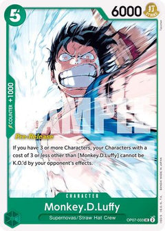Monkey.D.Luffy (033) (OP07-033) - 500 Years in the Future Pre-Release Cards-1