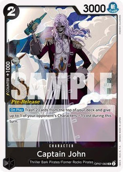 Captain John (OP07-082) - 500 Years in the Future Pre-Release Cards-1