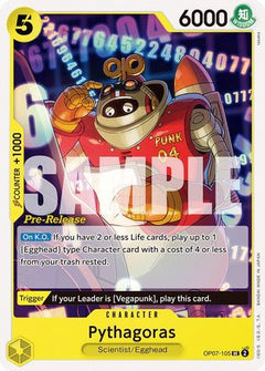 Pythagoras (OP07-105) - 500 Years in the Future Pre-Release Cards-1