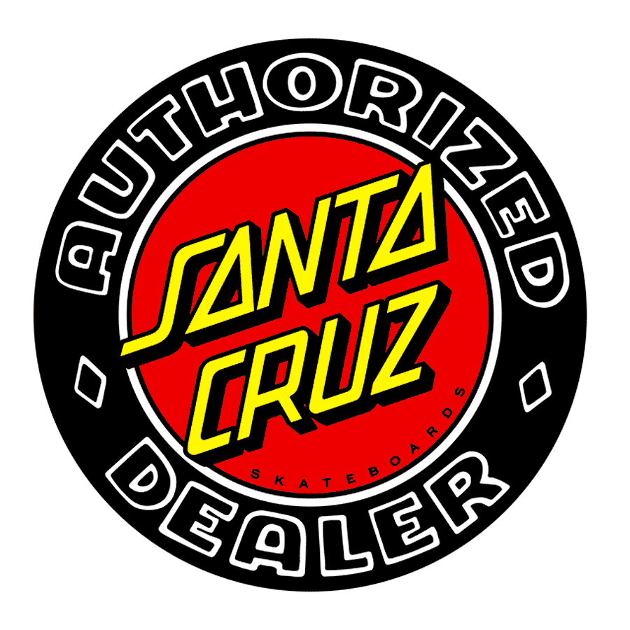 Santa Cruz 'Dot Authorized Dealer' Sticker - Red-1