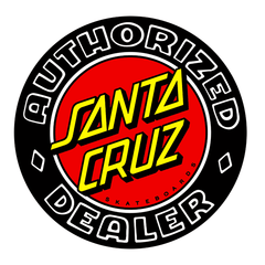 Santa Cruz 'Dot Authorized Dealer' Sticker - Red-1
