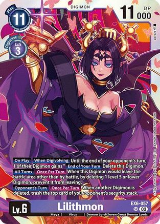 Lilithmon (EX6-057) - Infernal Ascension Foil-1