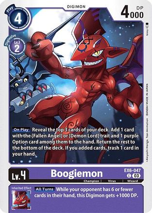 Boogiemon (EX6-047) - Infernal Ascension-1