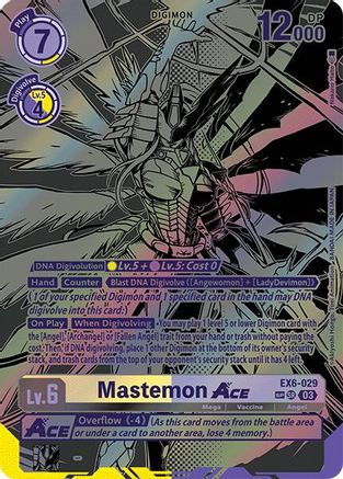 Mastemon ACE (Textured) (EX6-029) - Infernal Ascension Foil-1