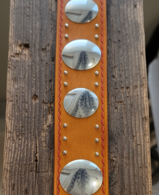 Traditionally Silver or bronze Concho for Belts decorations-7
