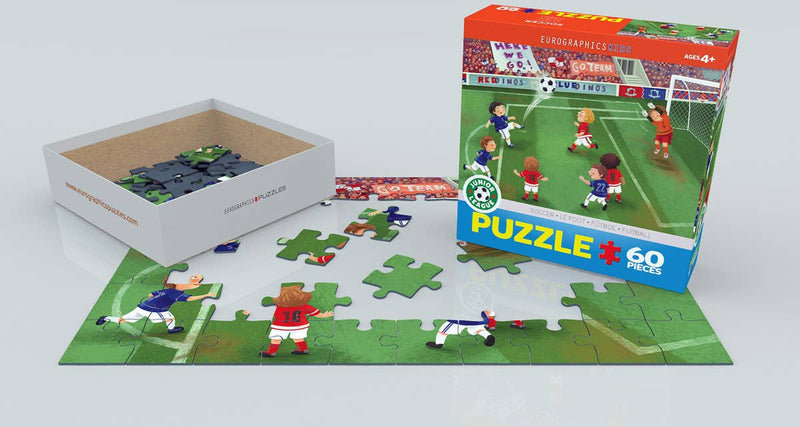 Eurographics Junior League Soccer 60-Piece Puzzle - Ages 4+-3