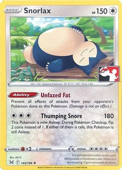 Snorlax - 143/196 143 - Prize Pack Series Cards-1