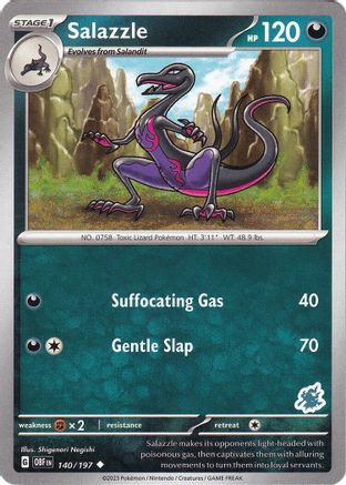 Salazzle - Darkrai Deck 140 - Battle Academy 2024-1