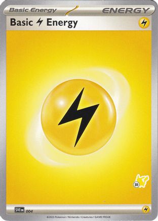 Basic Lightning Energy - Pikachu 31 - Battle Academy 2024-1