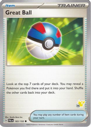 Great Ball - Pikachu 38 - Battle Academy 2024-1