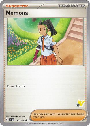 Nemona - Pikachu 13 - Battle Academy 2024-1