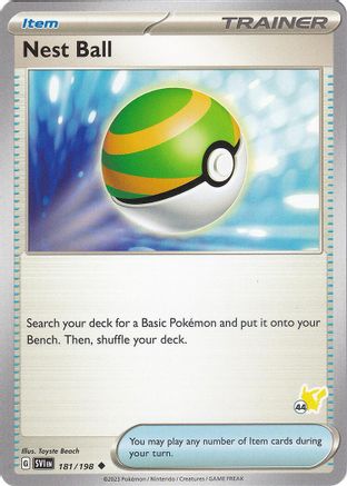 Nest Ball - Pikachu 44 181 - Battle Academy 2024-1
