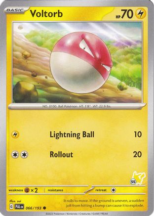 Voltorb - Pikachu 55 - Battle Academy 2024-1