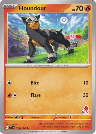 Houndour - Armarouge 39 - Battle Academy 2024-1