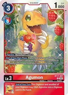 Agumon (BT17-007) - Secret Crisis Foil-1