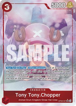 Tony Tony.Chopper (0070) (Parallel) (OP08-007) - Two Legends Foil-1