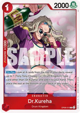 Dr.Kureha (OP08-015) - Two Legends Foil-1