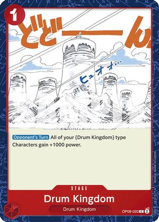 Drum Kingdom (OP08-020) - Two Legends-1