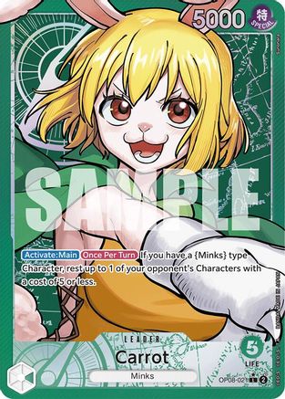 Carrot (021) (Parallel) (OP08-021) - Two Legends Foil-1