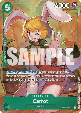 Carrot (023) (Parallel) (OP08-023) - Two Legends Foil-1