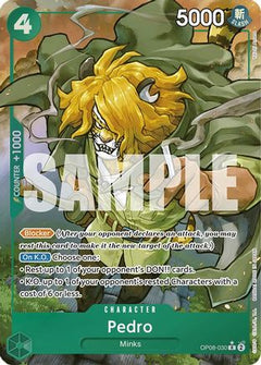Pedro (Parallel) (OP08-030) - Two Legends Foil-1