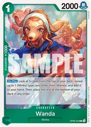 Wanda (OP08-034) - Two Legends Foil-1