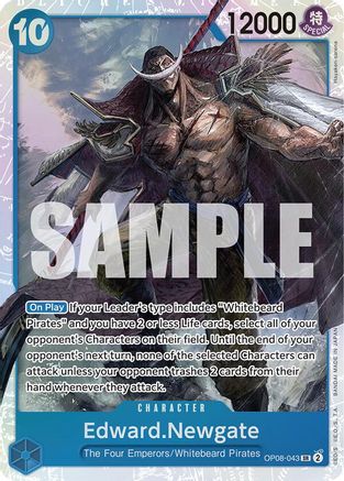 Edward.Newgate (OP08-043) - Two Legends Foil-1