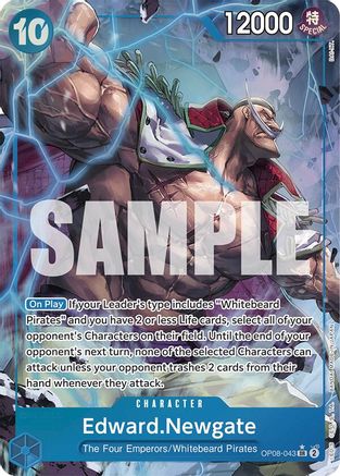 Edward.Newgate (Parallel) (OP08-043) - Two Legends Foil-1