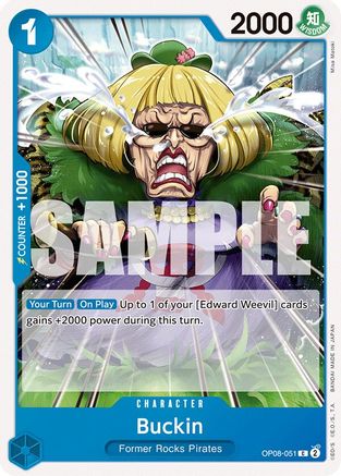 Buckin (OP08-051) - Two Legends-1