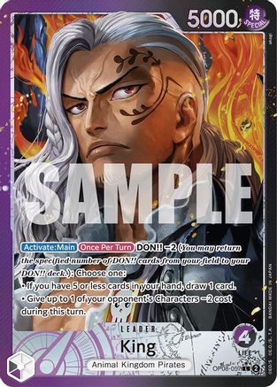 King (057) (Parallel) (OP08-057) - Two Legends Foil-1