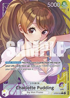 Charlotte Pudding (058) (Parallel) (OP08-058) - Two Legends Foil-1