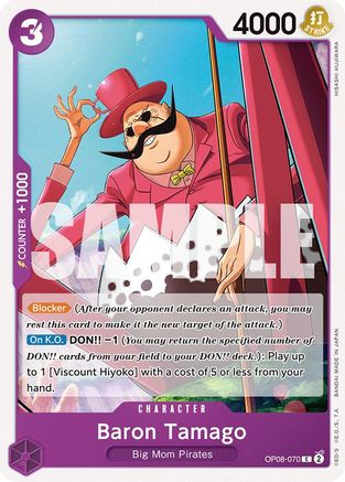 Baron Tamago (OP08-070) - Two Legends-1