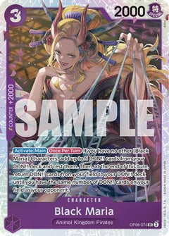 Black Maria (OP08-074) - Two Legends Foil-1