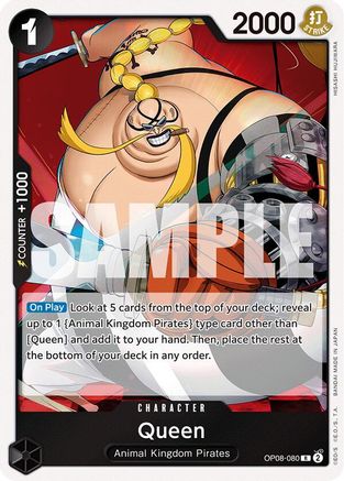 Queen (OP08-080) - Two Legends Foil-1