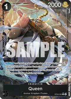 Queen (Parallel) (OP08-080) - Two Legends Foil-1