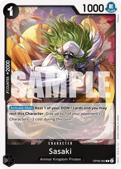 Sasaki (OP08-082) - Two Legends Foil-1