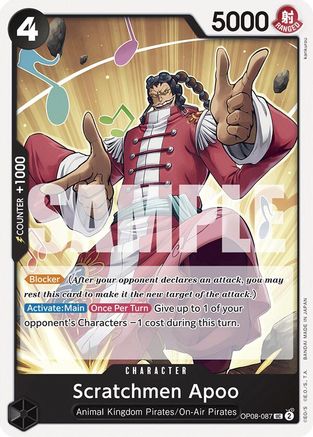 Scratchmen Apoo (OP08-087) - Two Legends-1