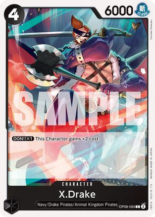 X.Drake (OP08-093) - Two Legends-1