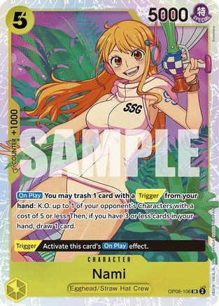 Nami (OP08-106) - Two Legends Foil-1