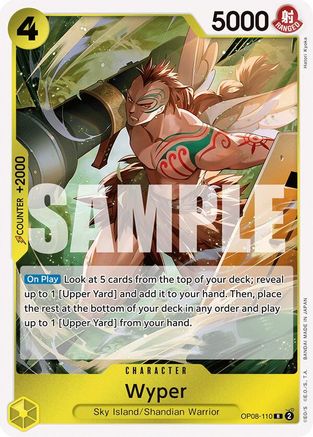 Wyper (OP08-110) - Two Legends Foil-1