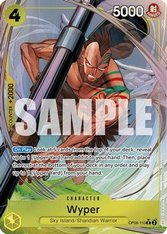 Wyper (Parallel) (OP08-110) - Two Legends Foil-1